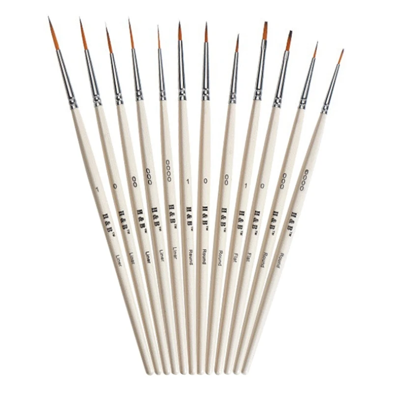 Wooden Nail Art, Line Drawing, Gouache Paint, Stroke Brush, Hook Line Pen, Suitable for Watercolor, Nail Model
Wooden Nail Art, Line Drawing, Gouache Paint, Stroke Brush, Hook Line Pen, Suitable for Watercolor, Nail Model