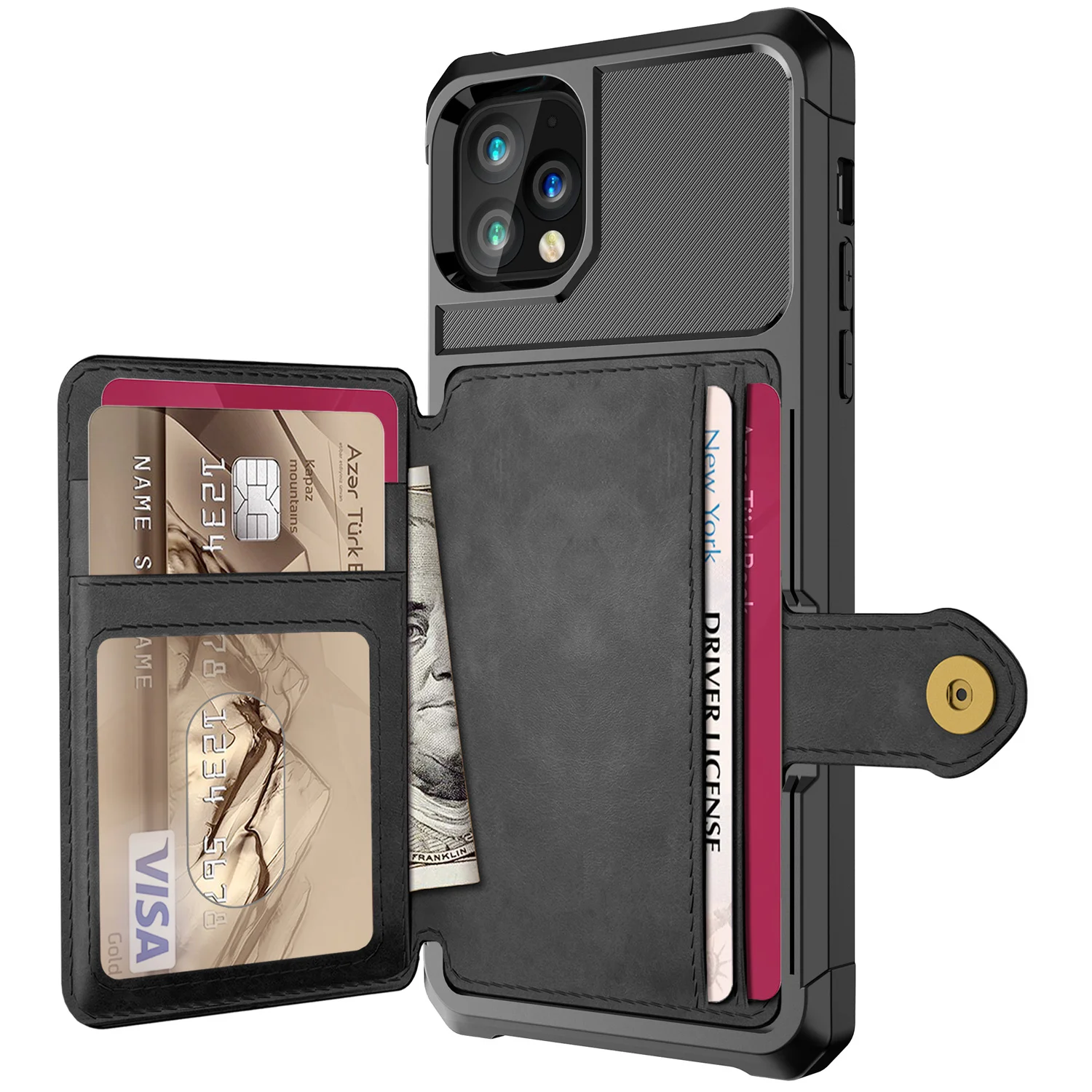 Luxury PU Leather Wallet Case for iPhone 13Pro Max 5G iPhone Cases Wallet Flip Cover Buckle
Luxury PU Leather Wallet Case for iPhone 13Pro Max 5G iPhone Cases Wallet Flip Cover Buckle