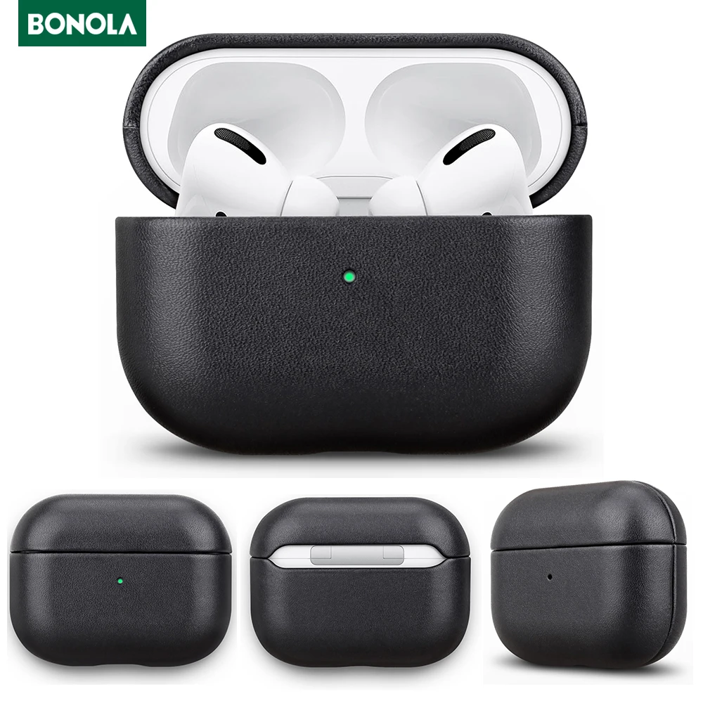 Bonola Native Italian Leather Case for AirPods Pro Seamless Fit Full Protection Cases for Apple AirPods 3/2 Tactile Feel Cover
Bonola Native Italian Leather Case for AirPods Pro Seamless Fit Full Protection Cases for Apple AirPods 3/2 Tactile Feel Cover