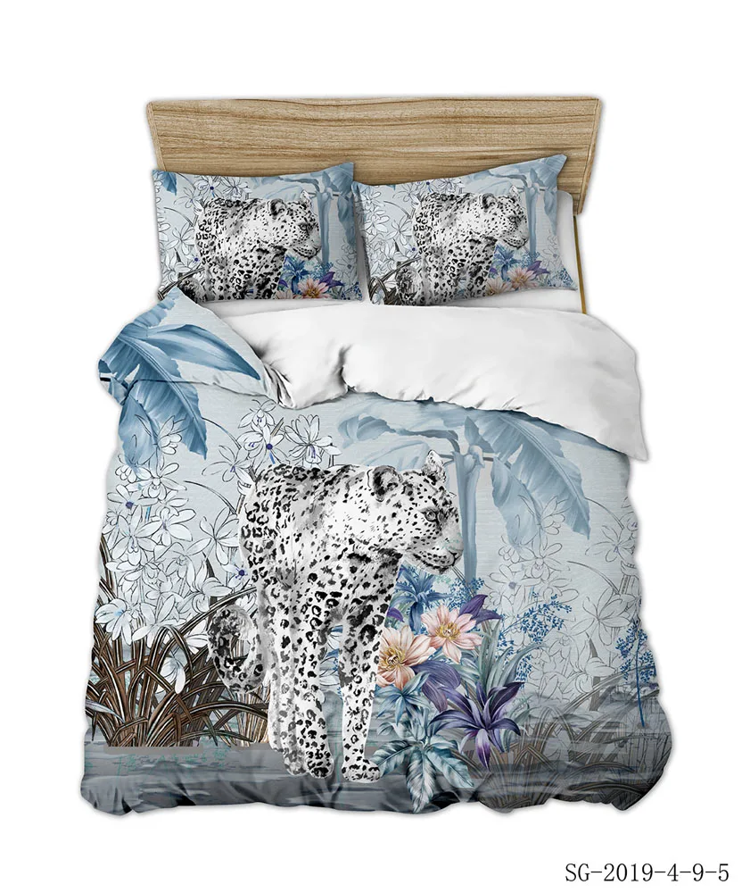 Animal Picture Duvet Sheet Artistic Bed Linens with Wildlife Pattern Cute Dog and Leopard Beautiful Image Print Bespoke Bedcloth
Animal Picture Duvet Sheet Artistic Bed Linens with Wildlife Pattern Cute Dog and Leopard Beautiful Image Print Bespoke Bedcloth
