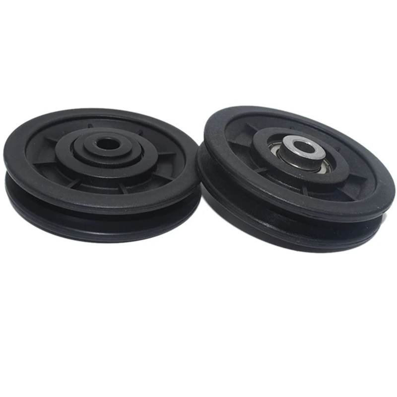 2 Pcs 90mm Pulley Rollers Nylon Bearing Pulleys Gym Equipment Parts Fitness Equipment Parts
2 Pcs 90mm Pulley Rollers Nylon Bearing Pulleys Gym Equipment Parts Fitness Equipment Parts