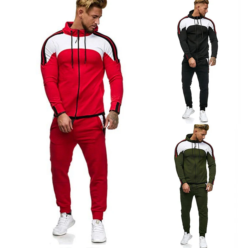 Men Sports Suit Two Pieces Set Men's Zipper Hoodie Jacket Sweatshirt + Pants Male Hoody Jogging Tracksuit Sportswear Outfit
Men Sports Suit Two Pieces Set Men's Zipper Hoodie Jacket Sweatshirt + Pants Male Hoody Jogging Tracksuit Sportswear Outfit