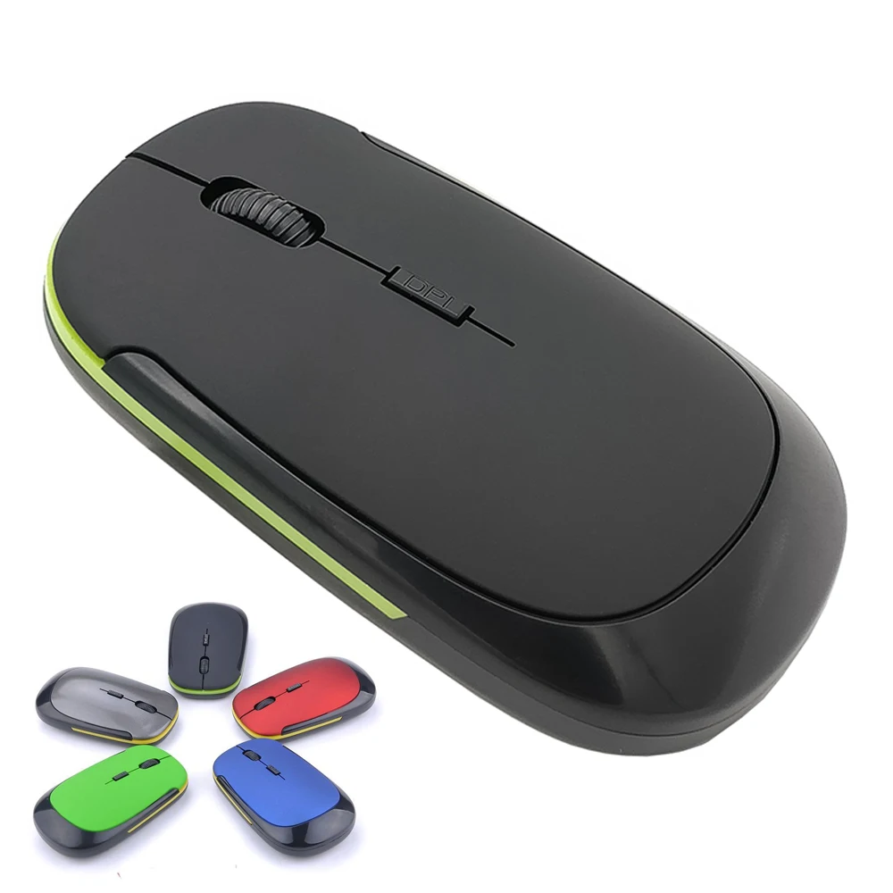 2.4G portable Wireless Optical Gaming Mouse Ultra-thin Mice with USB Receiver for Laptop Notebook PC
2.4G portable Wireless Optical Gaming Mouse Ultra-thin Mice with USB Receiver for Laptop Notebook PC