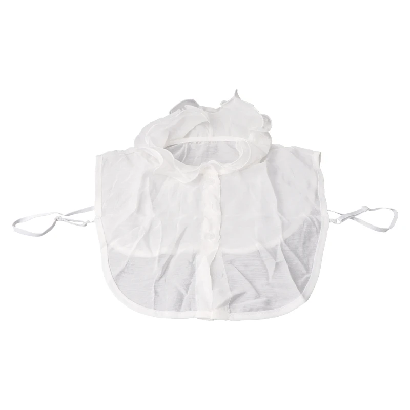 Women Girl Autumn Detachable Half-Shirt Layered Agaric Ruffles Lapel Fake Collar K3KC 
Women Girl Autumn Detachable Half-Shirt Layered Agaric Ruffles Lapel Fake Collar K3KC