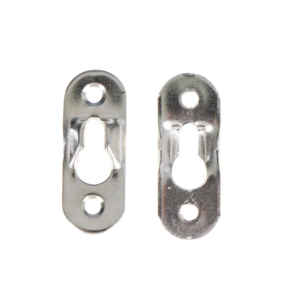 20pcs/lot Picture hangers Metal Keyhole Hanger Fasteners For Photo Frame Furniture Cabinet Sliver Hanger Picture Hooks 37*15mm
20pcs/lot Picture hangers Metal Keyhole Hanger Fasteners For Photo Frame Furniture Cabinet Sliver Hanger Picture Hooks 37*15mm