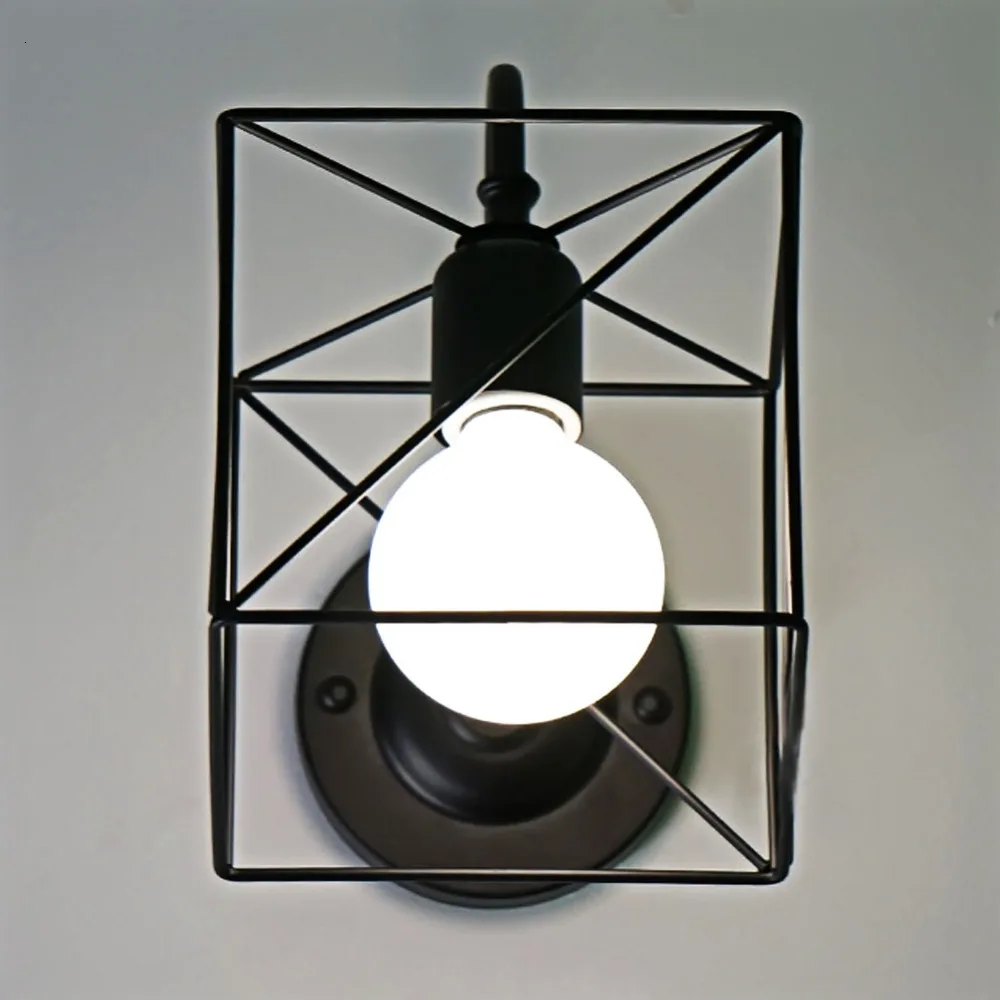 Nordic Creative Colorful Cage Wall Lamp For Living Room Industrial Decor Applique Murale Led wandlamp lampara de pared
Nordic Creative Colorful Cage Wall Lamp For Living Room Industrial Decor Applique Murale Led wandlamp lampara de pared
