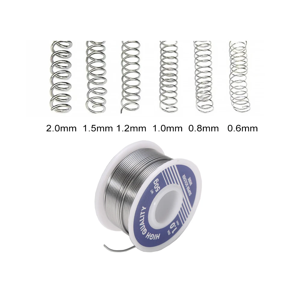 20g Tin Lead containing solder wire with Rosin for Electrical Soldering DIY Soldering Sn99.3Cu0.7 200pcs/lot
20g Tin Lead containing solder wire with Rosin for Electrical Soldering DIY Soldering Sn99.3Cu0.7 200pcs/lot