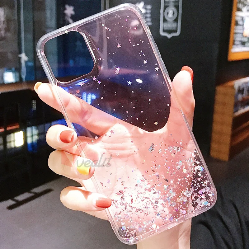 Luxury Bling Glitter Star Case for iPhone 12 11 Pro Max Case Back Cover for iPhone XR X XS Max 7 8 Plus Phone Case
Luxury Bling Glitter Star Case for iPhone 12 11 Pro Max Case Back Cover for iPhone XR X XS Max 7 8 Plus Phone Case