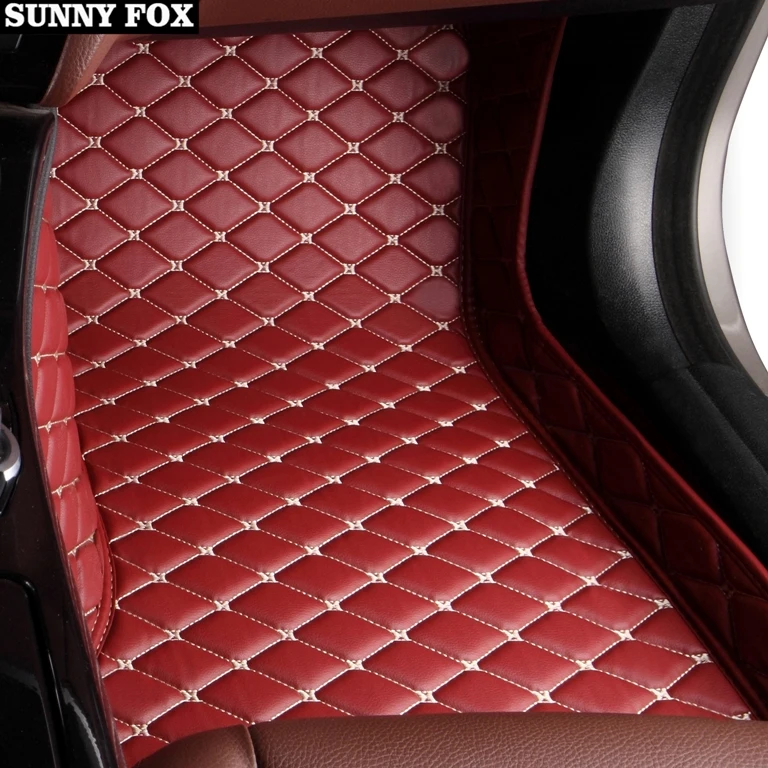 Sunny Fox автомобильные коврики для Audi A6 C5 C6 C7 A4 B6 B7 B8 Allroad Avant чехол ног высокого