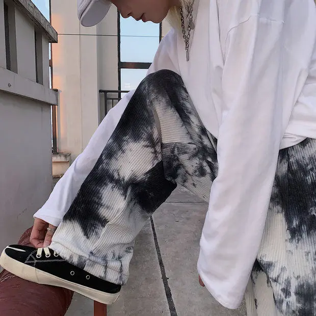 Harajuku tie dyed loose straight versatile pants female student looks thin retro high street looks thin wide leg pants fashion
Harajuku tie dyed loose straight versatile pants female student looks thin retro high street looks thin wide leg pants fashion