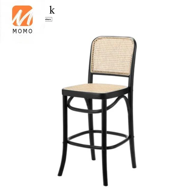 T-B217 Modern Design Restaurant Furniture Rattan Wicker Cane Wood Bar High Chair
T-B217 Modern Design Restaurant Furniture Rattan Wicker Cane Wood Bar High Chair