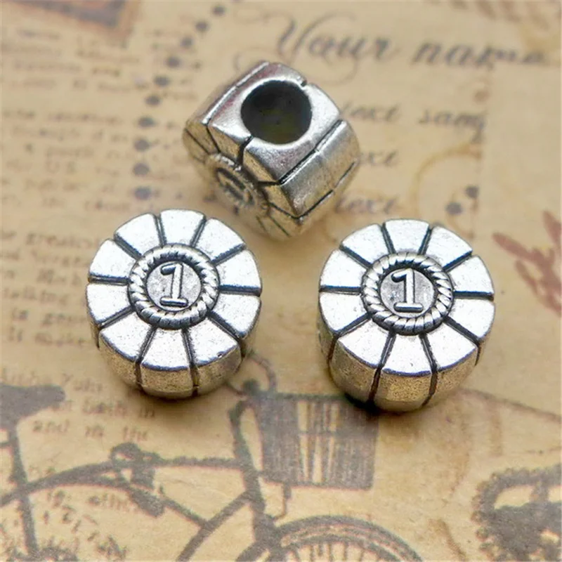 Милые круглые бусины 50 шт./лот, 12x9 мм, металлические бусины с большим отверстием для изготовления ювелирных изделий
Милые круглые бусины 50 шт./лот, 12x9 мм, металлические бусины с большим отверстием для изготовления ювелирных изделий