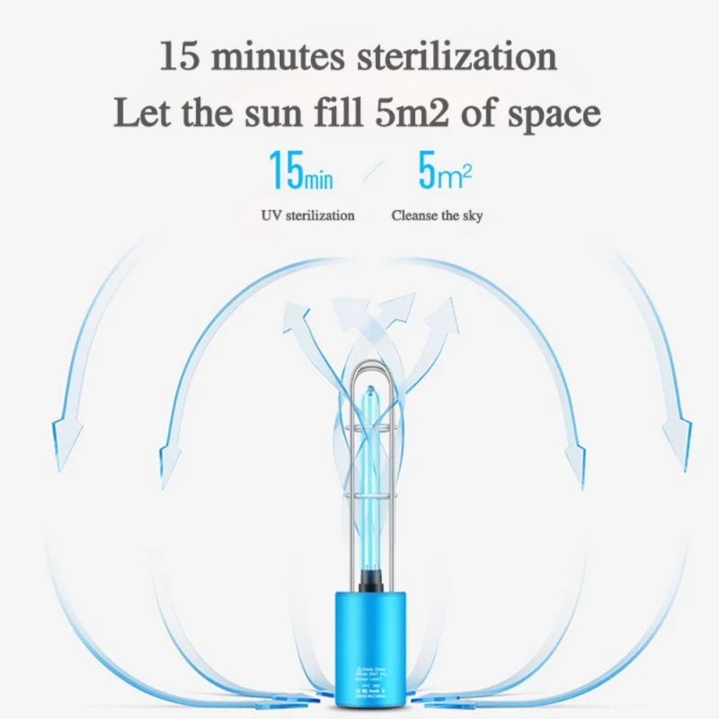 New Rechargeable Ultraviolet Disinfection Lamp Home Car UV Sterilization Lamp Built-in Battery Mini Sterilization Deodorant Lamp
New Rechargeable Ultraviolet Disinfection Lamp Home Car UV Sterilization Lamp Built-in Battery Mini Sterilization Deodorant Lamp