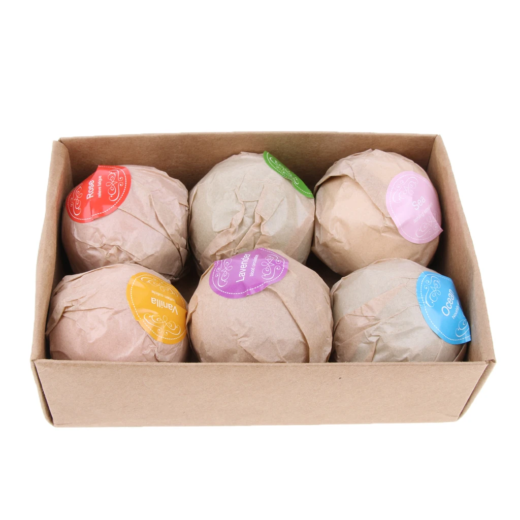 6pcs Handmade Natural Bath Salt Essential Oils Balls Kit Moisturize Dry Skin for Women Men Boys Kids
6pcs Handmade Natural Bath Salt Essential Oils Balls Kit Moisturize Dry Skin for Women Men Boys Kids
