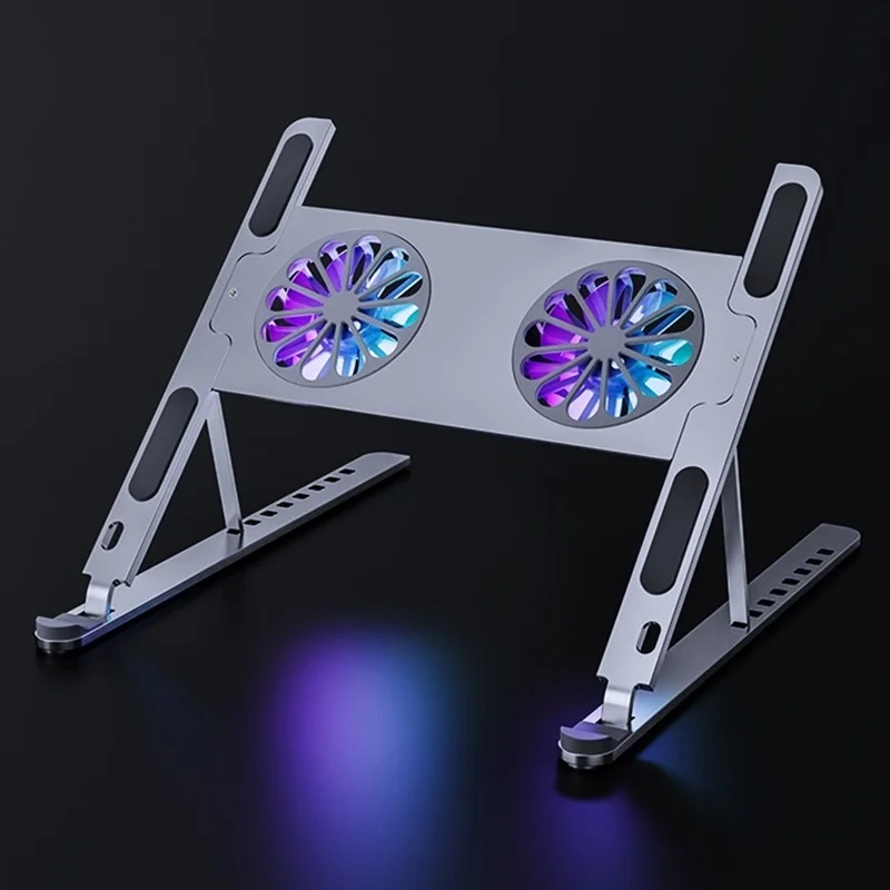 RYWER Aluminum Adjustable Laptop Stand For Macbook Computer PC iPad Tablet Support Notebook Stand Cooling Fan Pad Laptop
RYWER Aluminum Adjustable Laptop Stand For Macbook Computer PC iPad Tablet Support Notebook Stand Cooling Fan Pad Laptop
