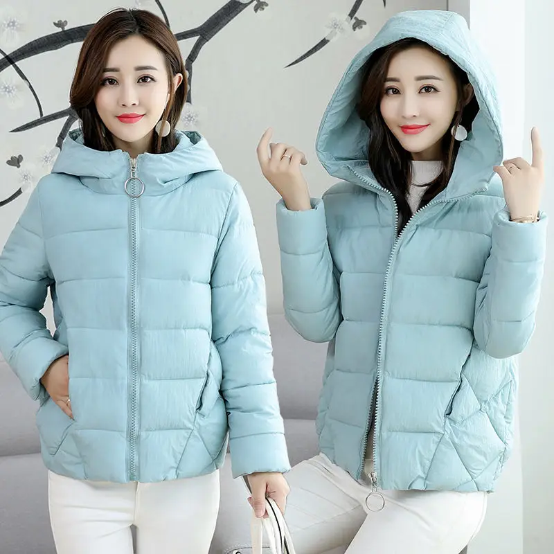 Short size women's down cotton padded jacket 200 kg, 2020 new Korean cotton padded jacket loose and slim
Short size women's down cotton padded jacket 200 kg, 2020 new Korean cotton padded jacket loose and slim
