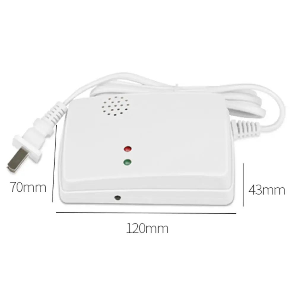 AC 220V 50HZ AT-300 Natural Gas Sensitive Detector Alarm Independent Gas LPG Detector Sensor Alarm Concentration 15% LEL
AC 220V 50HZ AT-300 Natural Gas Sensitive Detector Alarm Independent Gas LPG Detector Sensor Alarm Concentration 15% LEL