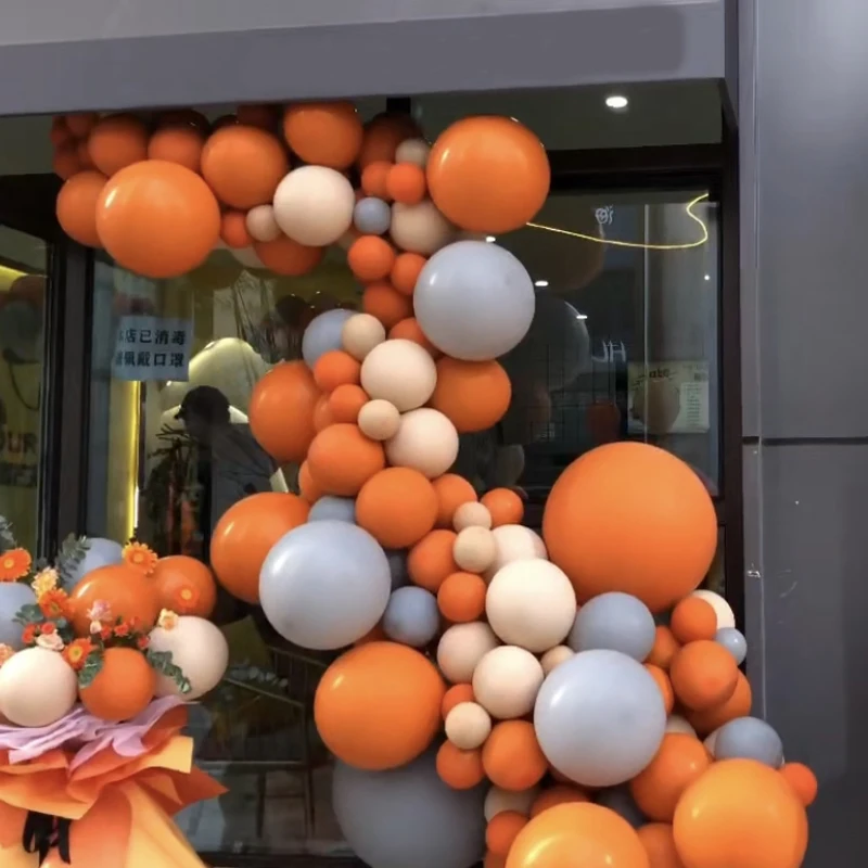 Warm Orange Orange Autumn Balloon Birthday Party Wedding Decoration Opening Anniversary Event Props
Warm Orange Orange Autumn Balloon Birthday Party Wedding Decoration Opening Anniversary Event Props