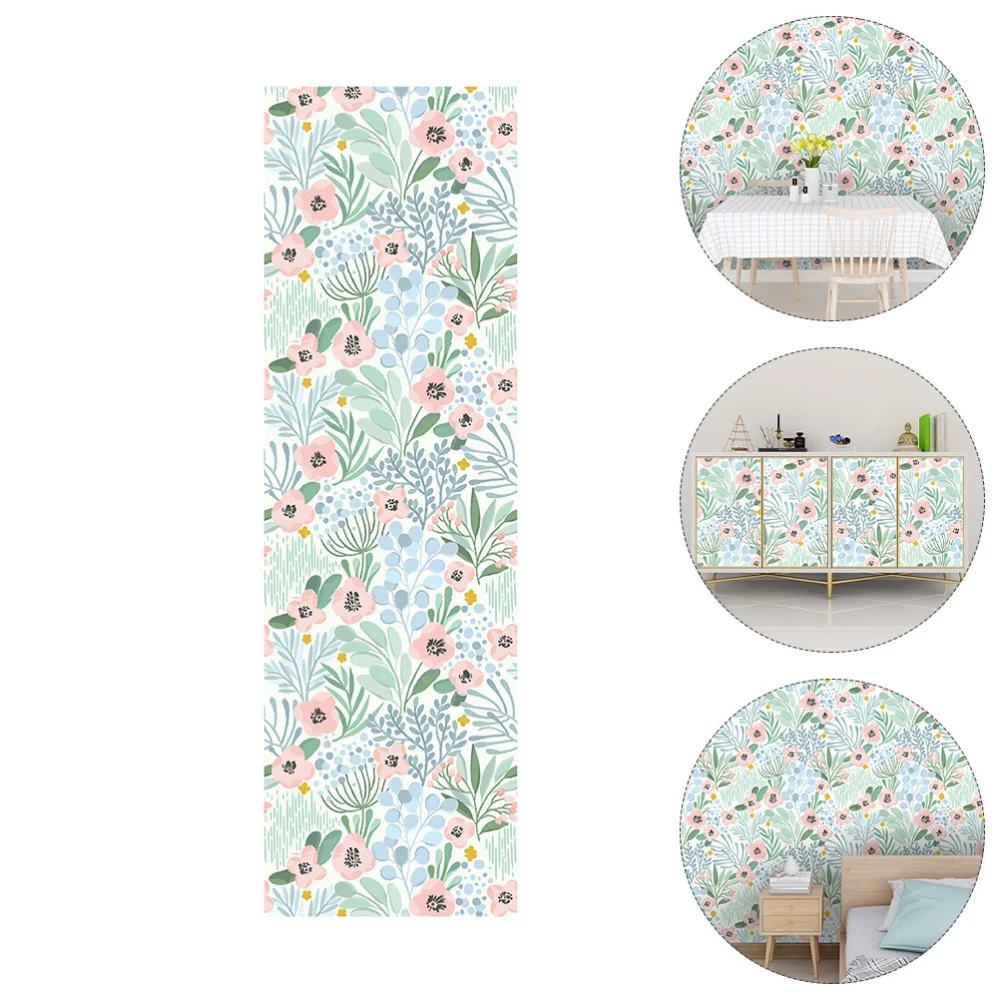 1 Set Floral Wallpaper Removable Wallpaper Green Plant Background Wallpaper
1 Set Floral Wallpaper Removable Wallpaper Green Plant Background Wallpaper