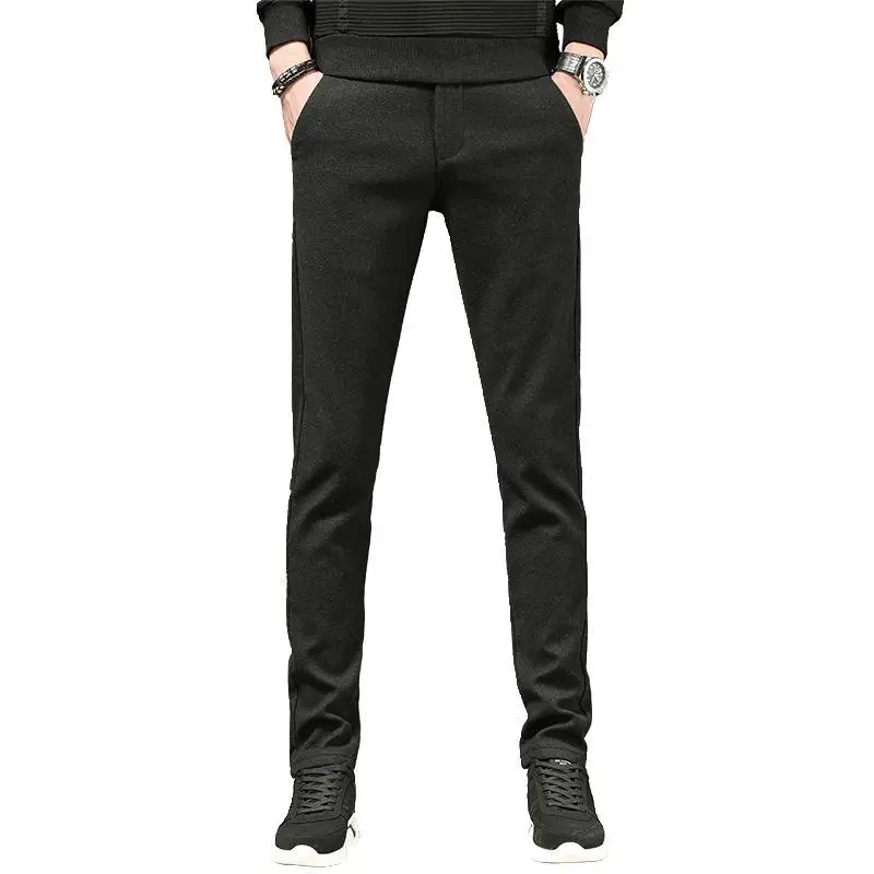 New Winter Men'S Plus Velvet Thick Warm Pants Business Casual Fashion All-Match Trousers High Quality Loose Straight-Leg Pants
New Winter Men'S Plus Velvet Thick Warm Pants Business Casual Fashion All-Match Trousers High Quality Loose Straight-Leg Pants