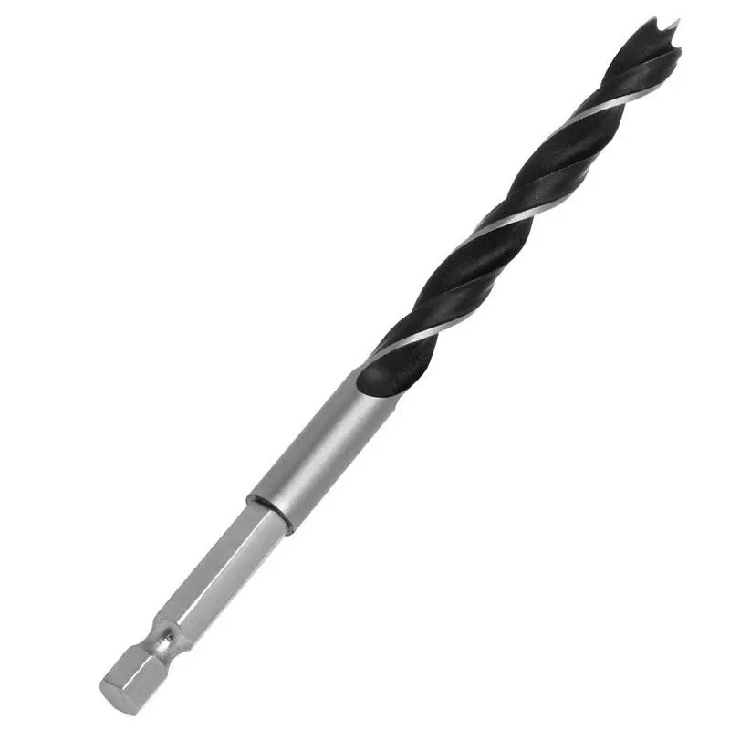 5pcs 4/5/6/8/10mm Hexagonal Handle Three Point Black White Woodworking Drill 45# Steel Woodworking Special 1/4 Hexagonal Handle
5pcs 4/5/6/8/10mm Hexagonal Handle Three Point Black White Woodworking Drill 45# Steel Woodworking Special 1/4 Hexagonal Handle