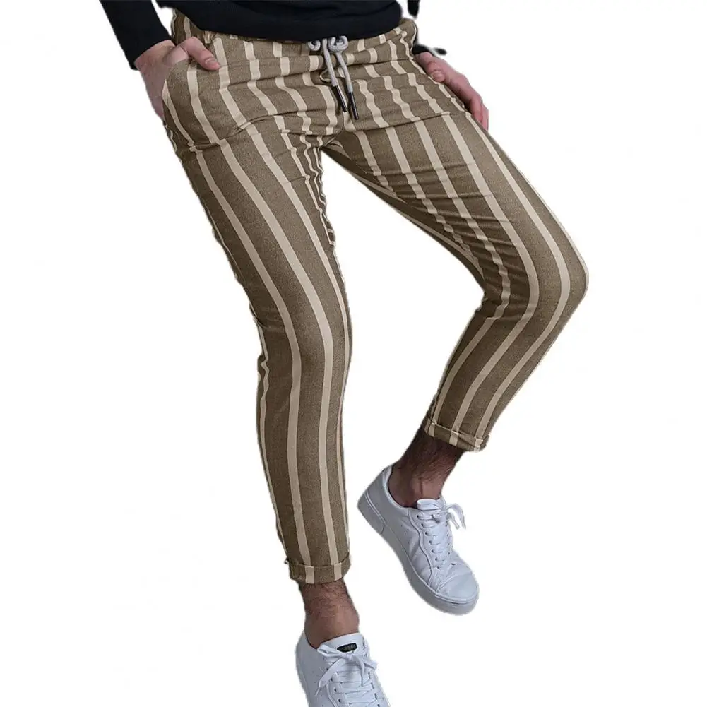 Summer Men Casual Pants Striped Button Fly Plus Size Pants Slim Straight Dating Smart Casual Daily Wear Pants 2021
Summer Men Casual Pants Striped Button Fly Plus Size Pants Slim Straight Dating Smart Casual Daily Wear Pants 2021
