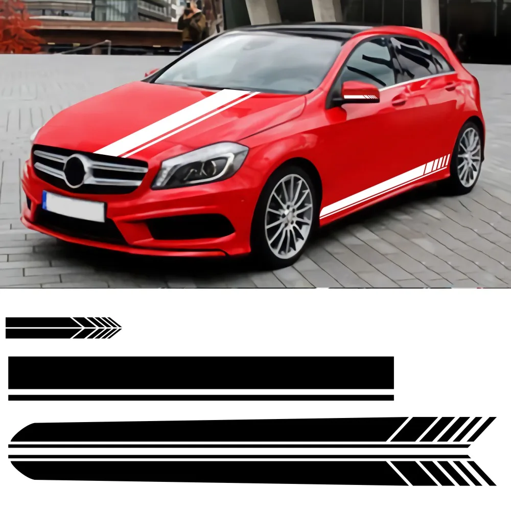 5PCS Car Stickers Auto Side Stripe DIY Decals for W205 W204 W203 C Class C180 C200 C300 C63 Coupe C43 Car Accessories
5PCS Car Stickers Auto Side Stripe DIY Decals for W205 W204 W203 C Class C180 C200 C300 C63 Coupe C43 Car Accessories