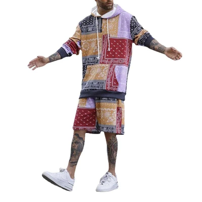 Fashion Mens Long Sleeved Sweatshirts Shorts Printed Autumn Suit Mens Two Piece Set Two Piece Set Summer Hoodies Men Outfit Set
Fashion Mens Long Sleeved Sweatshirts Shorts Printed Autumn Suit Mens Two Piece Set Two Piece Set Summer Hoodies Men Outfit Set