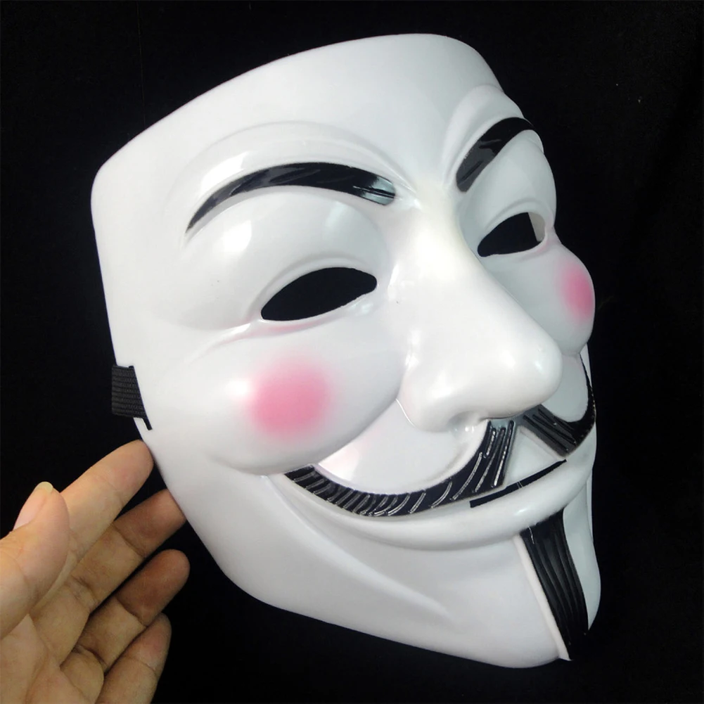 Movie V For Vendetta Mask PVC Mask Cosplay Full Face Film Theme Vendetta Mask Hacker Halloween Grimace Masks 2021 New
Movie V For Vendetta Mask PVC Mask Cosplay Full Face Film Theme Vendetta Mask Hacker Halloween Grimace Masks 2021 New
