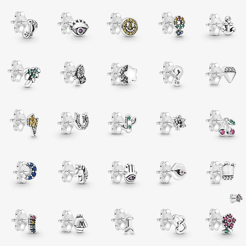Hot Selling 925 Silver Me Series Small Fashion Earrings Suitable For Women's Wedding Gifts Diy Charm Jewelry
Hot Selling 925 Silver Me Series Small Fashion Earrings Suitable For Women's Wedding Gifts Diy Charm Jewelry