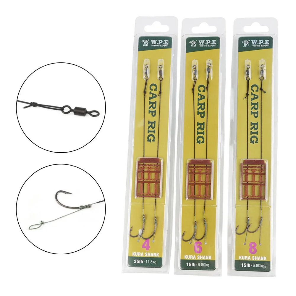 2pcs/pack Hair Rigs Boilie Stoppers Barbed Hook Line 4#/6#/8# Fishhook Carp Fishing Rigs Leader Tackle Feeder Group Pesca Iscas
2pcs/pack Hair Rigs Boilie Stoppers Barbed Hook Line 4#/6#/8# Fishhook Carp Fishing Rigs Leader Tackle Feeder Group Pesca Iscas