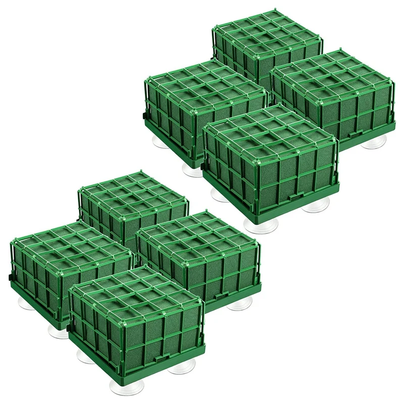 AT69 -8Pcs Floral Foam Cage Flower Holder with Floral Foam and Suction Cup for Wedding Table Centerpiece Floral Arrangement
AT69 -8Pcs Floral Foam Cage Flower Holder with Floral Foam and Suction Cup for Wedding Table Centerpiece Floral Arrangement