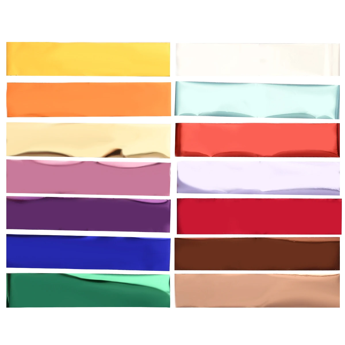 Metal Nail Foils Polish Stickers 14pcs Color Charm Starry Paper Transfer Foil Wraps Adhesive Decals Nail Art Decorations
Metal Nail Foils Polish Stickers 14pcs Color Charm Starry Paper Transfer Foil Wraps Adhesive Decals Nail Art Decorations