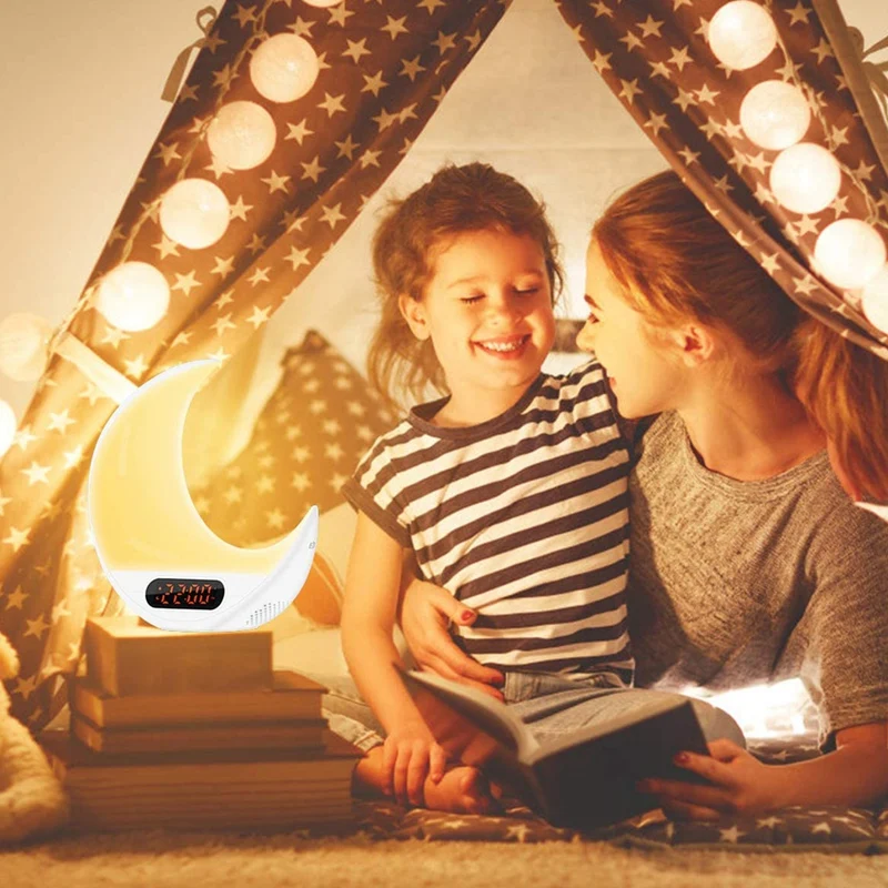 Alarm Clock for Kids Wake Up Light with Remote and Contact Control, Snooze Function EU Plug
Alarm Clock for Kids Wake Up Light with Remote and Contact Control, Snooze Function EU Plug