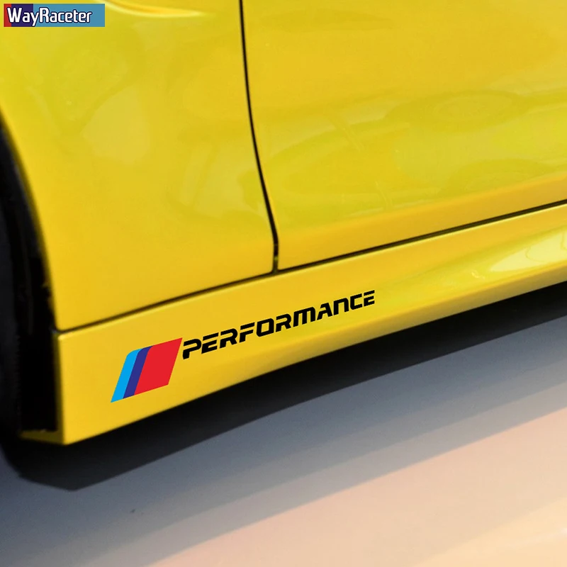 2 Pcs M Performance Sticker Door Side Skirt Body Decal For BMW F40 F30 F20 F32 F10 F15 G20 G30 E46 E60 E90 M2 M4 Z4 Accessories
2 Pcs M Performance Sticker Door Side Skirt Body Decal For BMW F40 F30 F20 F32 F10 F15 G20 G30 E46 E60 E90 M2 M4 Z4 Accessories
