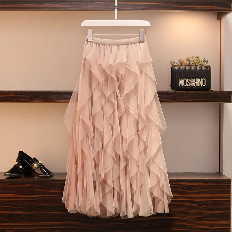 large size knit long sleeve sweaters and elastic high waist ruched mesh long skirts women sweet autumn winter korean sweet sets
large size knit long sleeve sweaters and elastic high waist ruched mesh long skirts women sweet autumn winter korean sweet sets