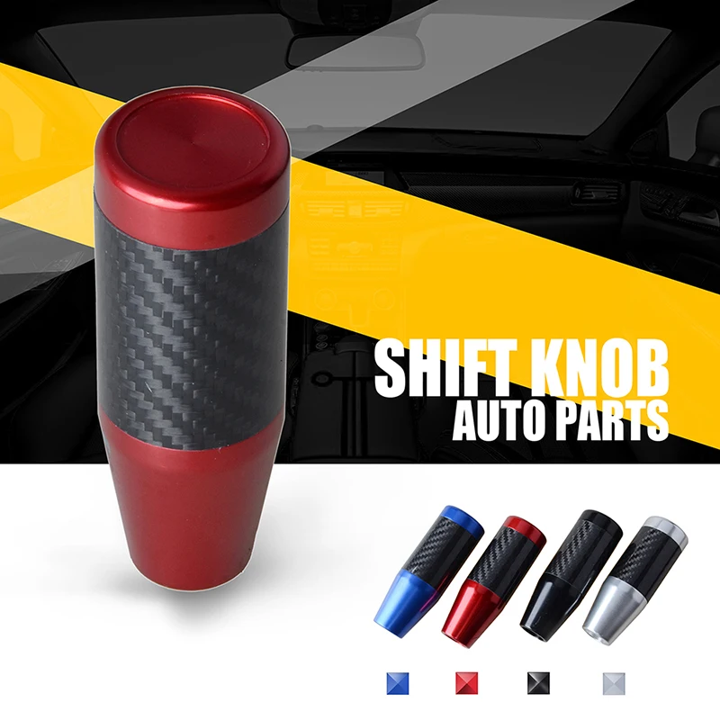 Rhyming Universal 5 Speed Manual Aluminium Alloy With Carbon Fiber Gear Shift Knob Shifter Lever Interior Parts Car Accessories
Rhyming Universal 5 Speed Manual Aluminium Alloy With Carbon Fiber Gear Shift Knob Shifter Lever Interior Parts Car Accessories