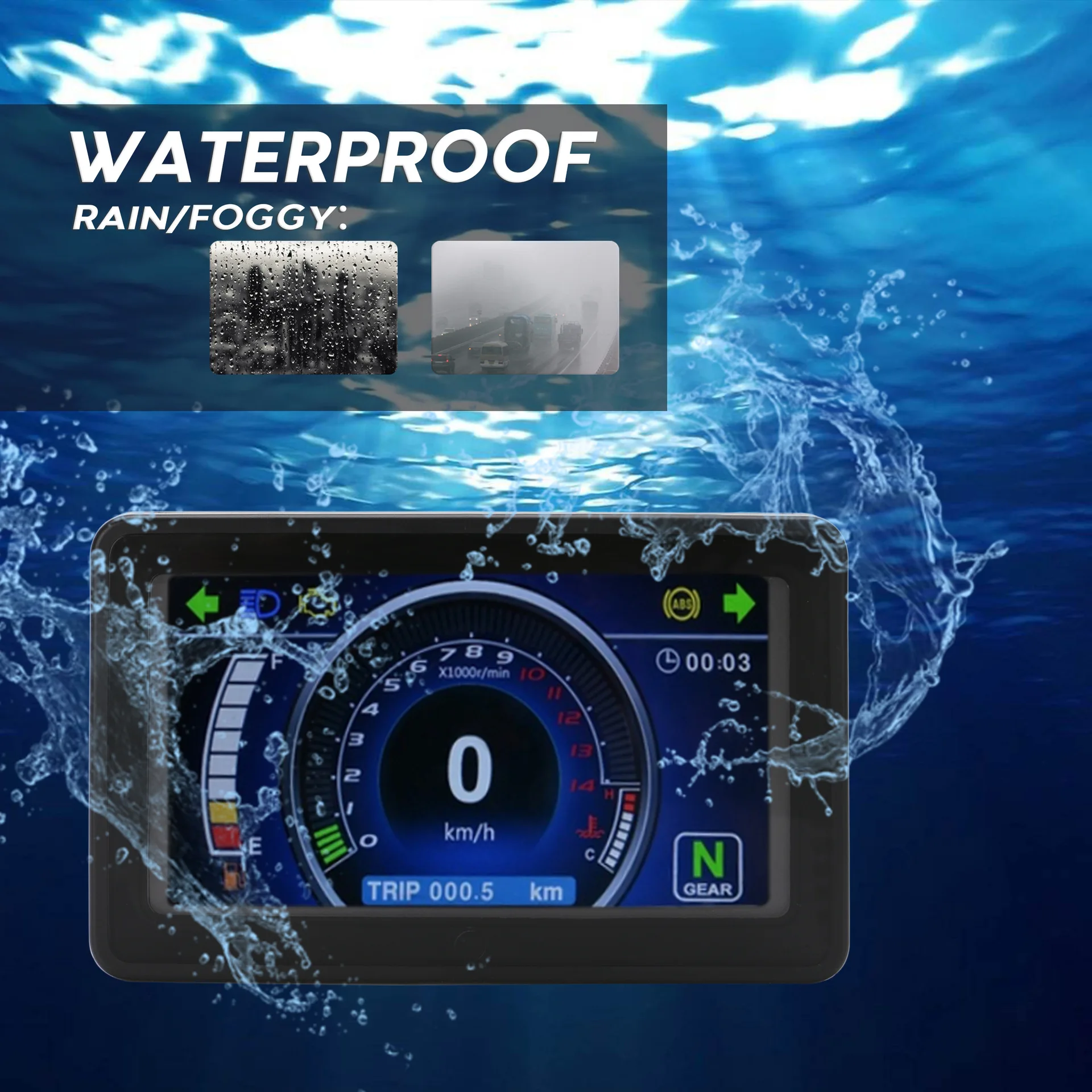 Refitting Motorcycle with Liquid Crystal Waterproof Meter Multi Function Switch Tachometer Signal Indicator Speedometer Odometer
Refitting Motorcycle with Liquid Crystal Waterproof Meter Multi Function Switch Tachometer Signal Indicator Speedometer Odometer