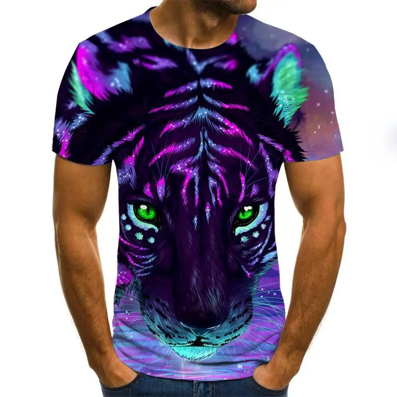 Summer 3d Wolf T Shirt Men Streetwear Round Neck Short Sleeve Tees Tops Funny Animal Male Clothes Casual 3d Print Tshirt
Summer 3d Wolf T Shirt Men Streetwear Round Neck Short Sleeve Tees Tops Funny Animal Male Clothes Casual 3d Print Tshirt