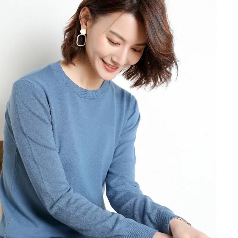 2020 New Style Women Spring Autumn Pullovers Fashion Soild Color Casual Long Sleeve Silm Clothes Female Kintted Round Neck
2020 New Style Women Spring Autumn Pullovers Fashion Soild Color Casual Long Sleeve Silm Clothes Female Kintted Round Neck