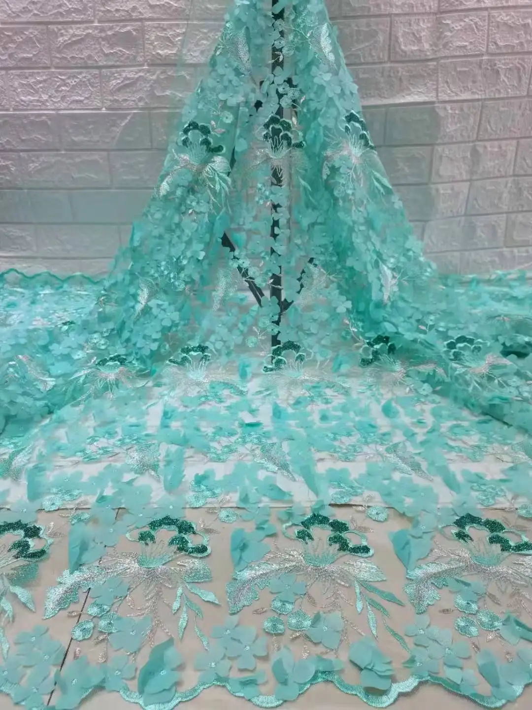 Специальное предложение, 3D Цветы с блестками, вышивка, французское Тюлевое кружево/Африканское кружево, нигерийская ткань для празднивечер...
Специальное предложение, 3D Цветы с блестками, вышивка, французское Тюлевое кружево/Африканское кружево, нигерийская ткань для празднивечер...