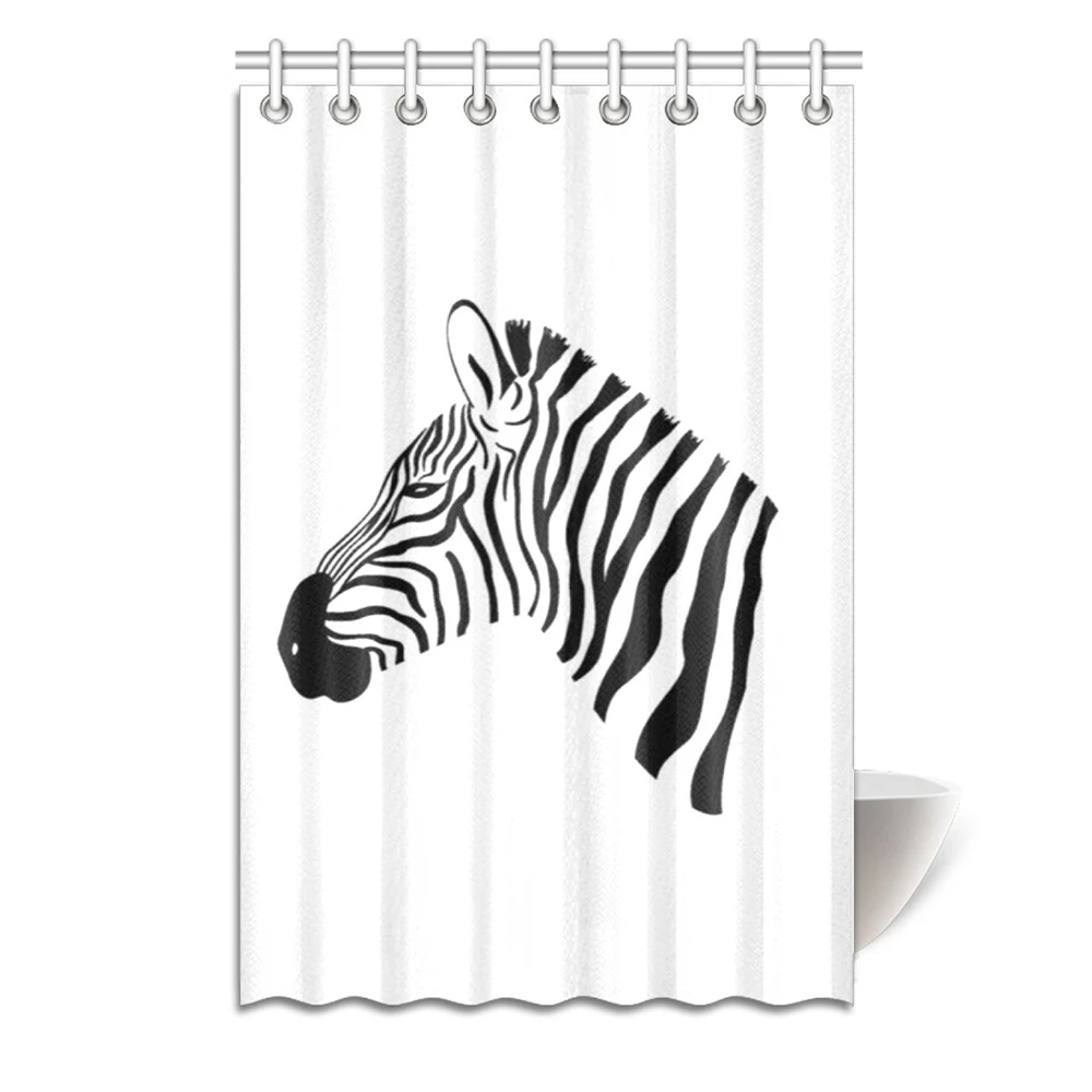 Zebra Shower Curtain Animals for Bathroom Waterproof Fabric Curtains Bathroom Fabric White
Zebra Shower Curtain Animals for Bathroom Waterproof Fabric Curtains Bathroom Fabric White