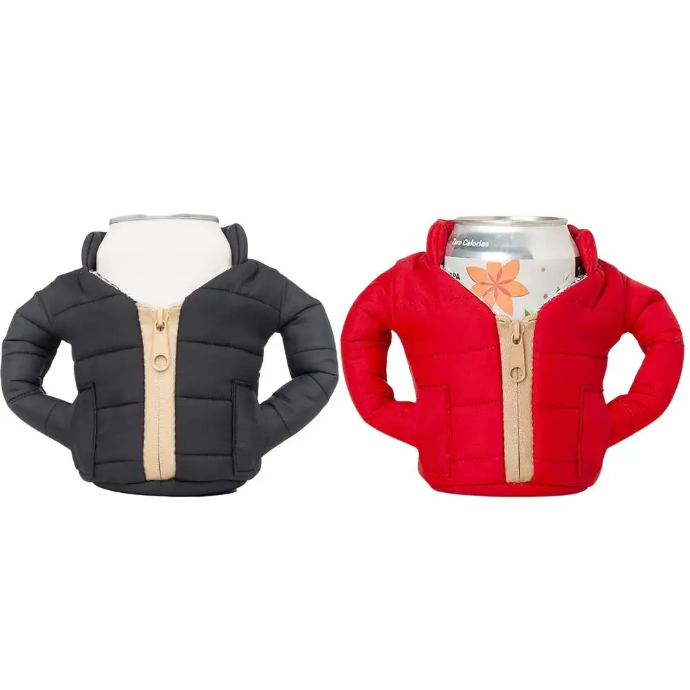 Beverage Cooler Jacket Beach Insulation Beer Koozies For Beverage Can Cold Drink Cover Beer Bottle Sleeves Clothes With Sleeves
Beverage Cooler Jacket Beach Insulation Beer Koozies For Beverage Can Cold Drink Cover Beer Bottle Sleeves Clothes With Sleeves