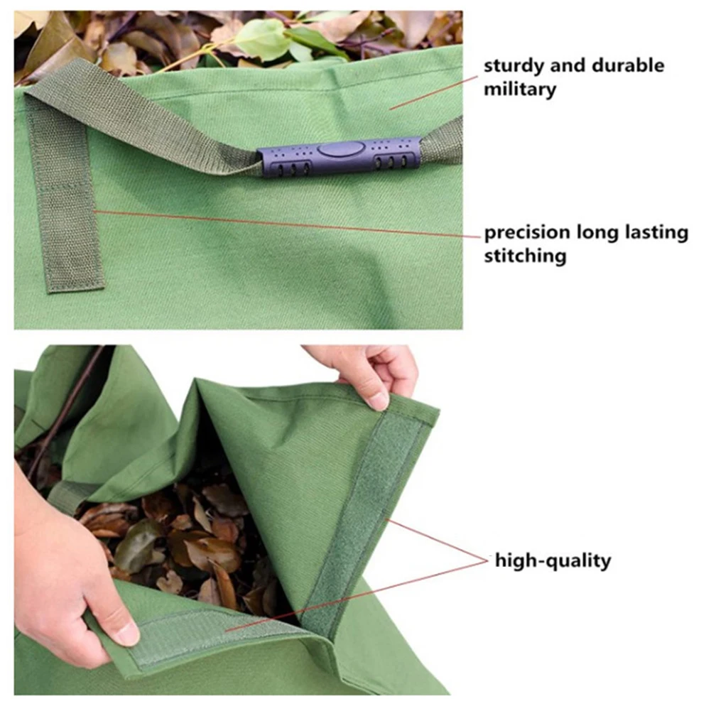 Garden Leaf Storage Bag Outdoor Lawn Yard Waste Tarp Container ReusablebigDuty Gardening Tote Trash Pouch
Garden Leaf Storage Bag Outdoor Lawn Yard Waste Tarp Container ReusablebigDuty Gardening Tote Trash Pouch