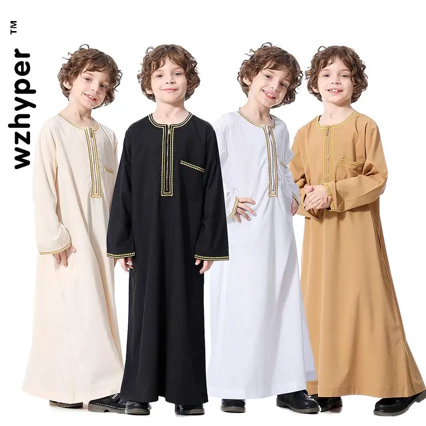 2021 New Boys Long Abaya Turkey Islamic Arabic Muslim Dress Caftan Dubai Kaftan Moroccan Elbise Robe Musulmane Longue
2021 New Boys Long Abaya Turkey Islamic Arabic Muslim Dress Caftan Dubai Kaftan Moroccan Elbise Robe Musulmane Longue