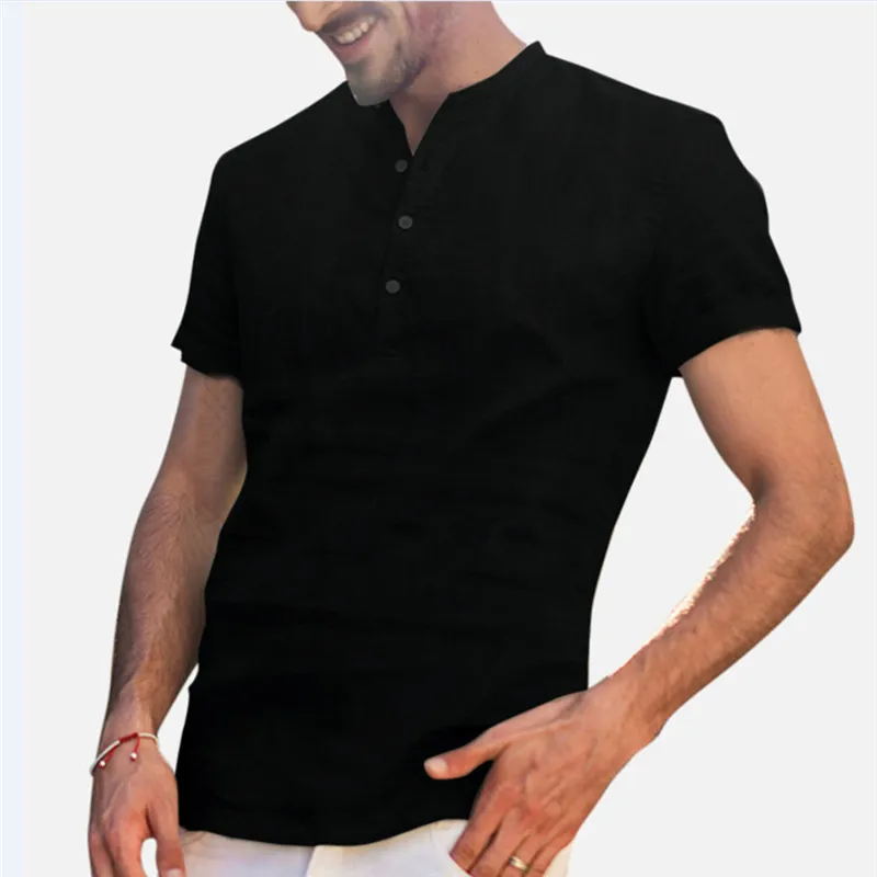 Shirt Men Casual Short Sleeved Buttons Up Breathes Cool Shirt Loose Streetwear Male Shirts For Men
Shirt Men Casual Short Sleeved Buttons Up Breathes Cool Shirt Loose Streetwear Male Shirts For Men