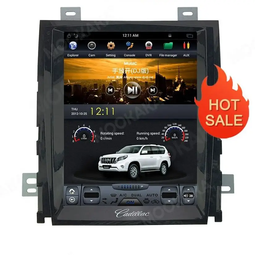 Tesla Style Android 9 64GB Car Radio For Cadillac Escalade 2006 - 2012 GPS Navigation Audio Multimedia Player Autostereo Carplay
Tesla Style Android 9 64GB Car Radio For Cadillac Escalade 2006 - 2012 GPS Navigation Audio Multimedia Player Autostereo Carplay