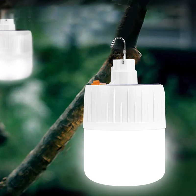Led Camping Light USB Rechargeable Bulb Solar Charge Portable Lantern Fishing Lamp Led Emergency Lights for Car Outdoor Hiking 
Led Camping Light USB Rechargeable Bulb Solar Charge Portable Lantern Fishing Lamp Led Emergency Lights for Car Outdoor Hiking