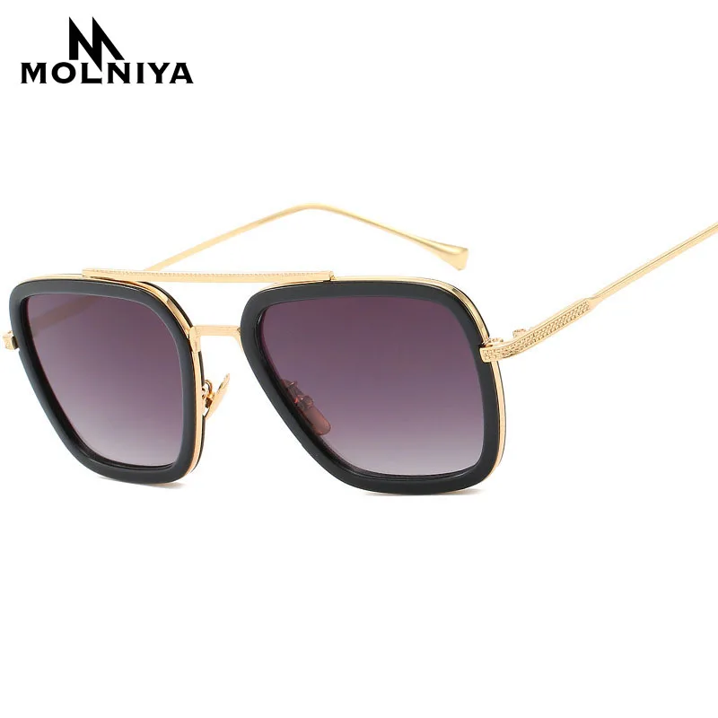 Men Fashion Square Punk Sunglasss For iron Man Steampunk Sun Glasses Frame UV400 Gradient Women
Men Fashion Square Punk Sunglasss For iron Man Steampunk Sun Glasses Frame UV400 Gradient Women