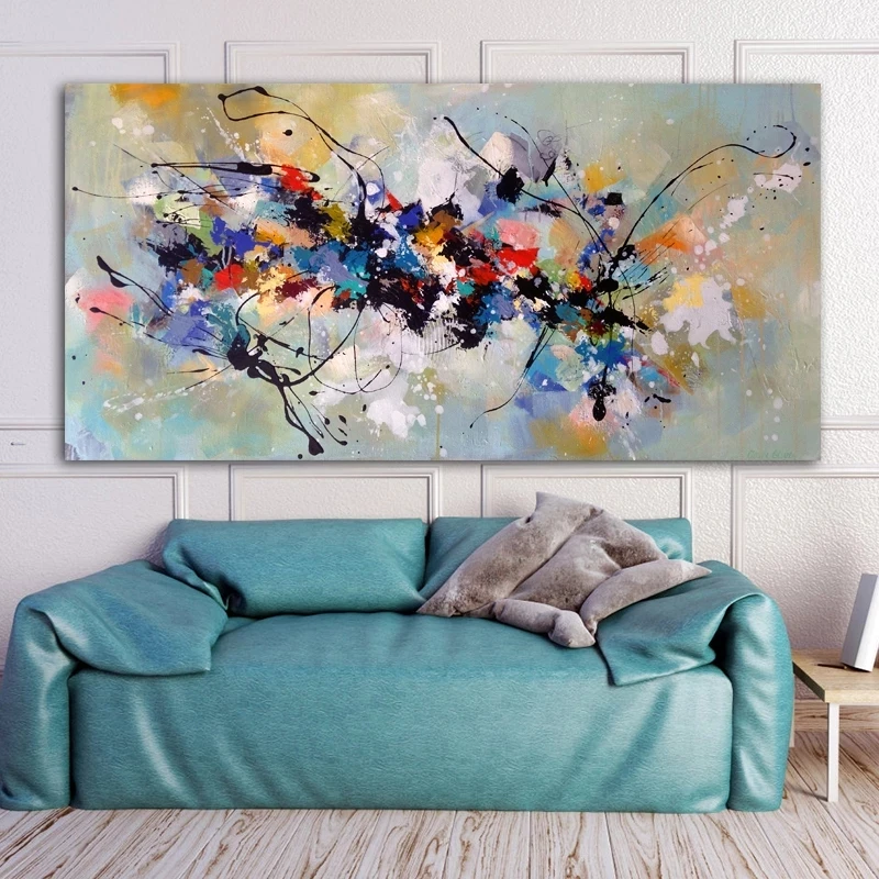 Cuadros Posters and Prints Abstract Paintings print on Canvas Colorful Wall Art Cuadro Pictures for Living Room Decor Home Decor
Cuadros Posters and Prints Abstract Paintings print on Canvas Colorful Wall Art Cuadro Pictures for Living Room Decor Home Decor